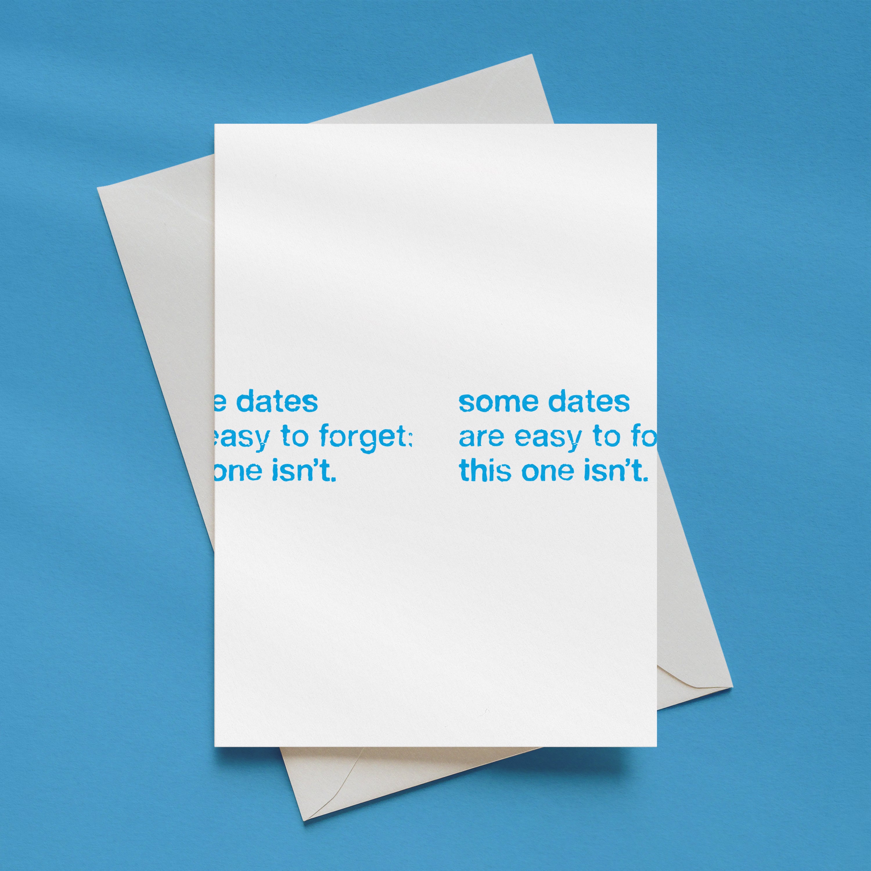 some dates are easy to forget